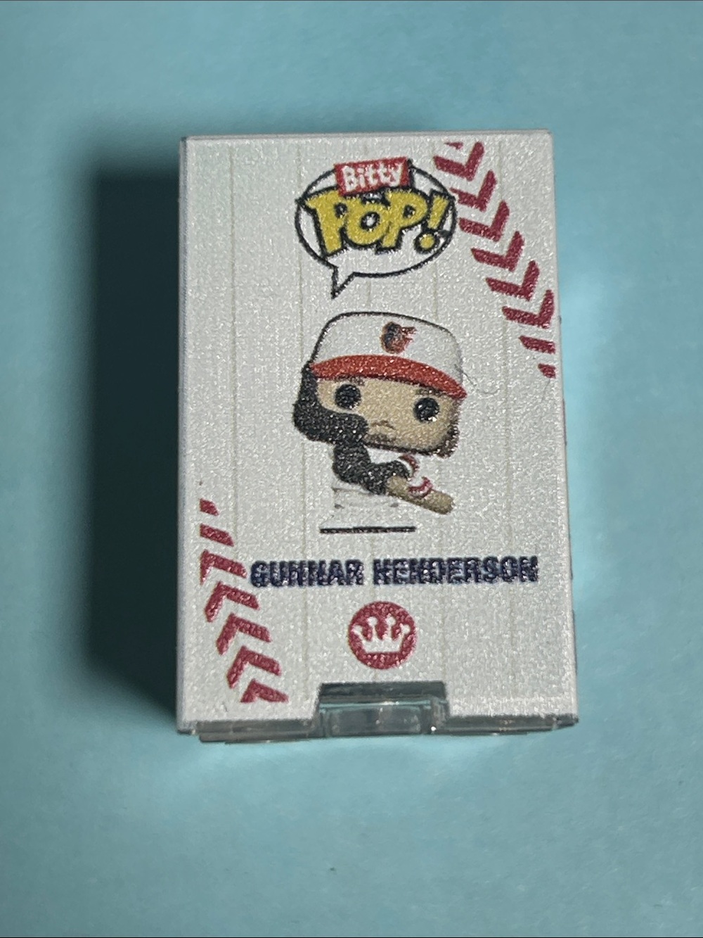 Gunnar Henderson,Baltimore Orioles, MLB Bitty Bop mini figure (small 1 inch) - Picture 5 of 5